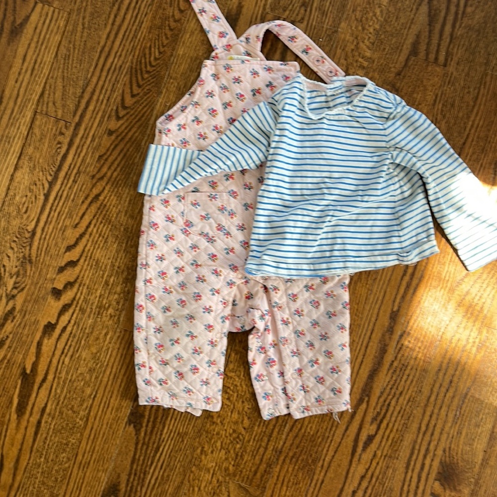 Baby boden overall set
